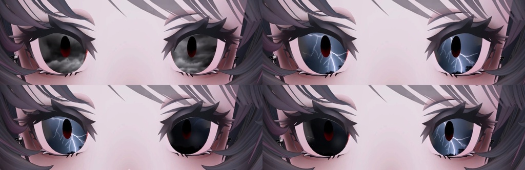 【Lasyusha対応】Dull-曇天- make+eye textures