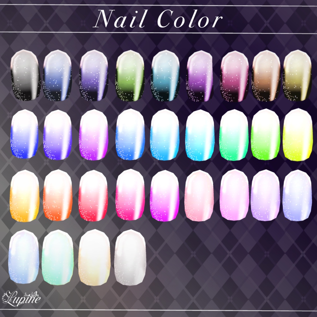 【深澄対応】ラメネイル
