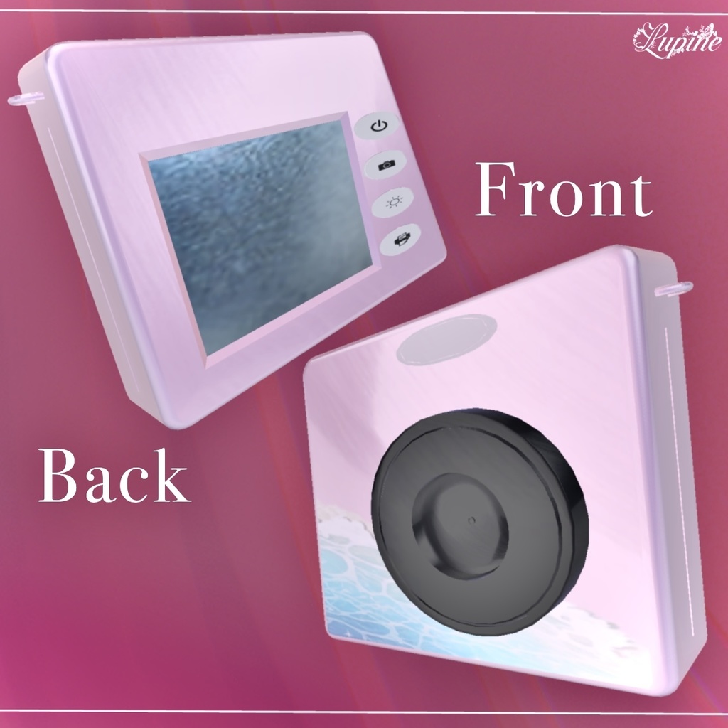 【VRCカメラアクセサリー】波の綾