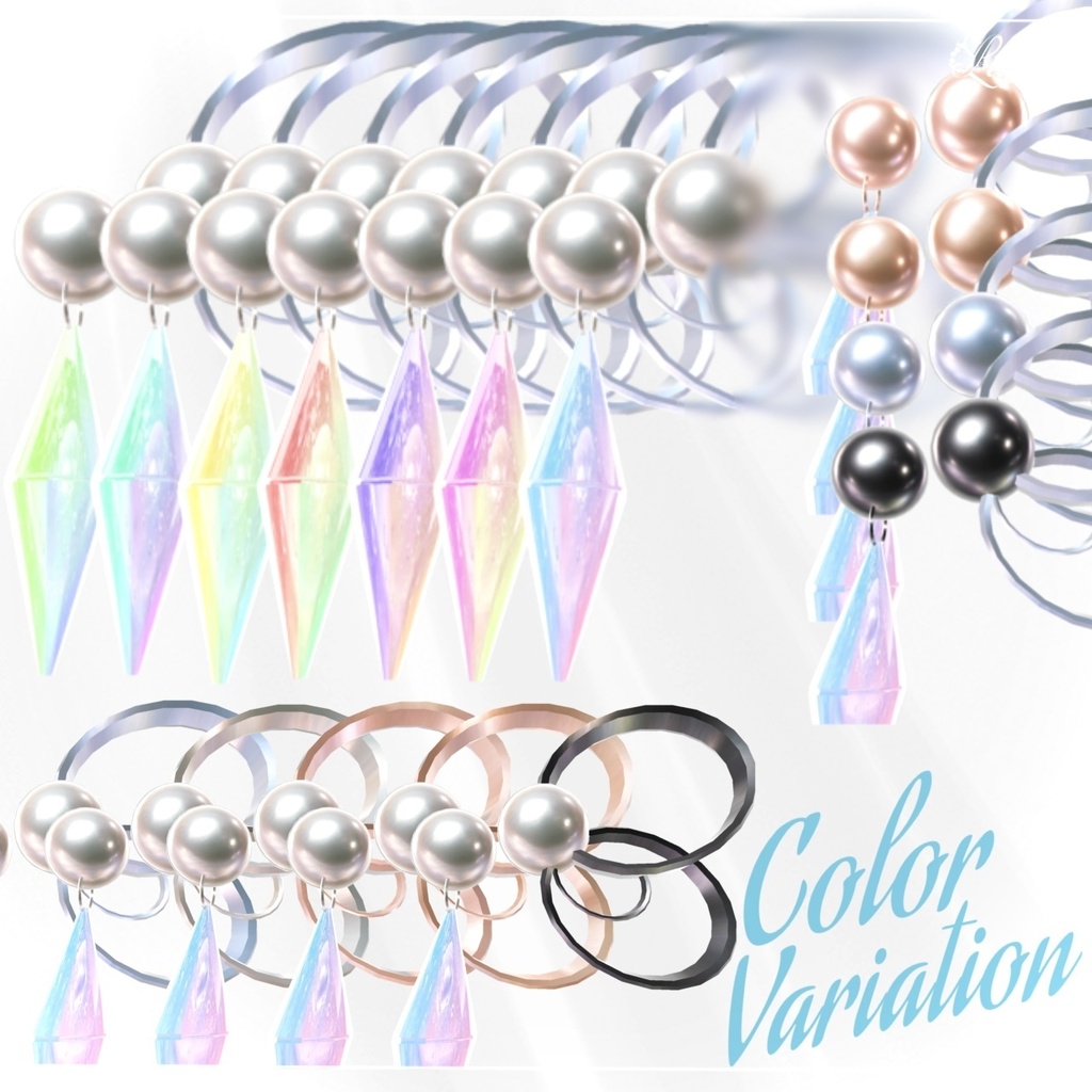 【Lasyusha対応】Permeation_earring