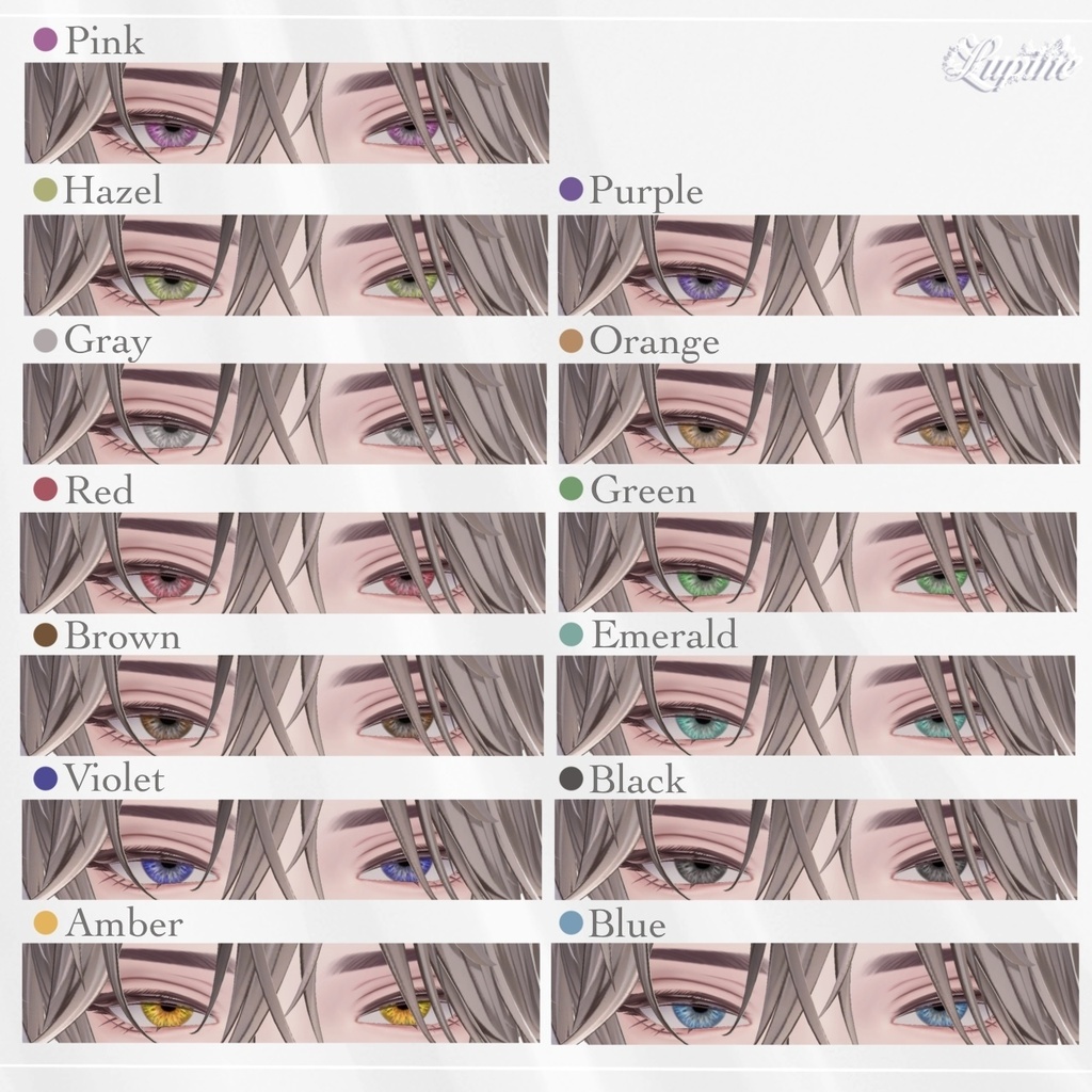 SALE💎【悠莉対応】Western Eyes&Make Texture