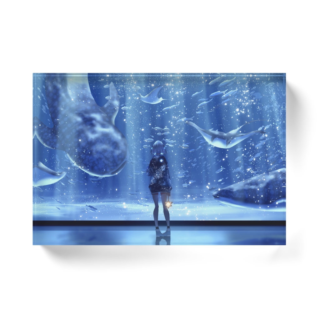 アクリルブロック【水族館】