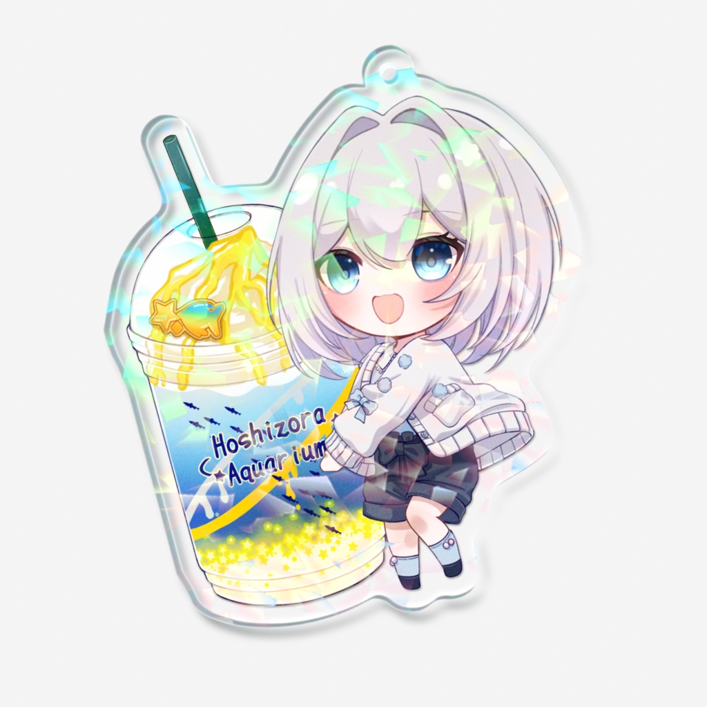 ホログラムアクキー(フラペチーノ)