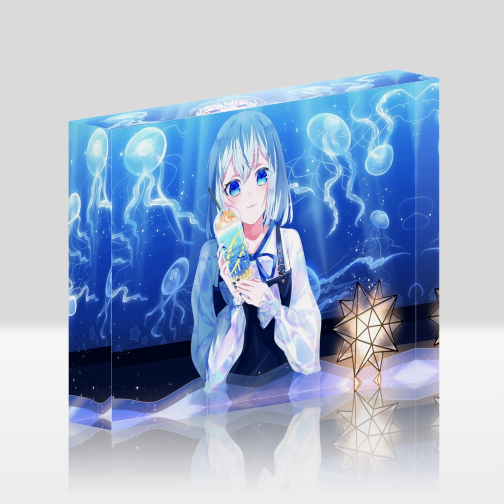 【ゆら星】アクリルブロック