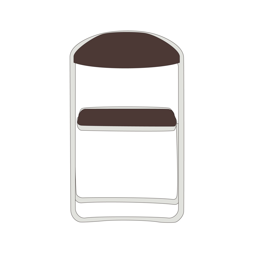 イラスト素材 会議用テーブルと椅子 ソライロデザインラボ Booth