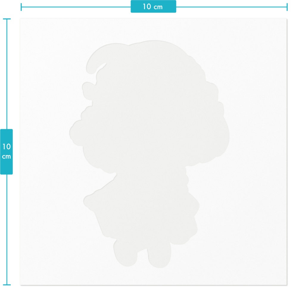 【優尾あみい】ステッカー(ミニキャラ)