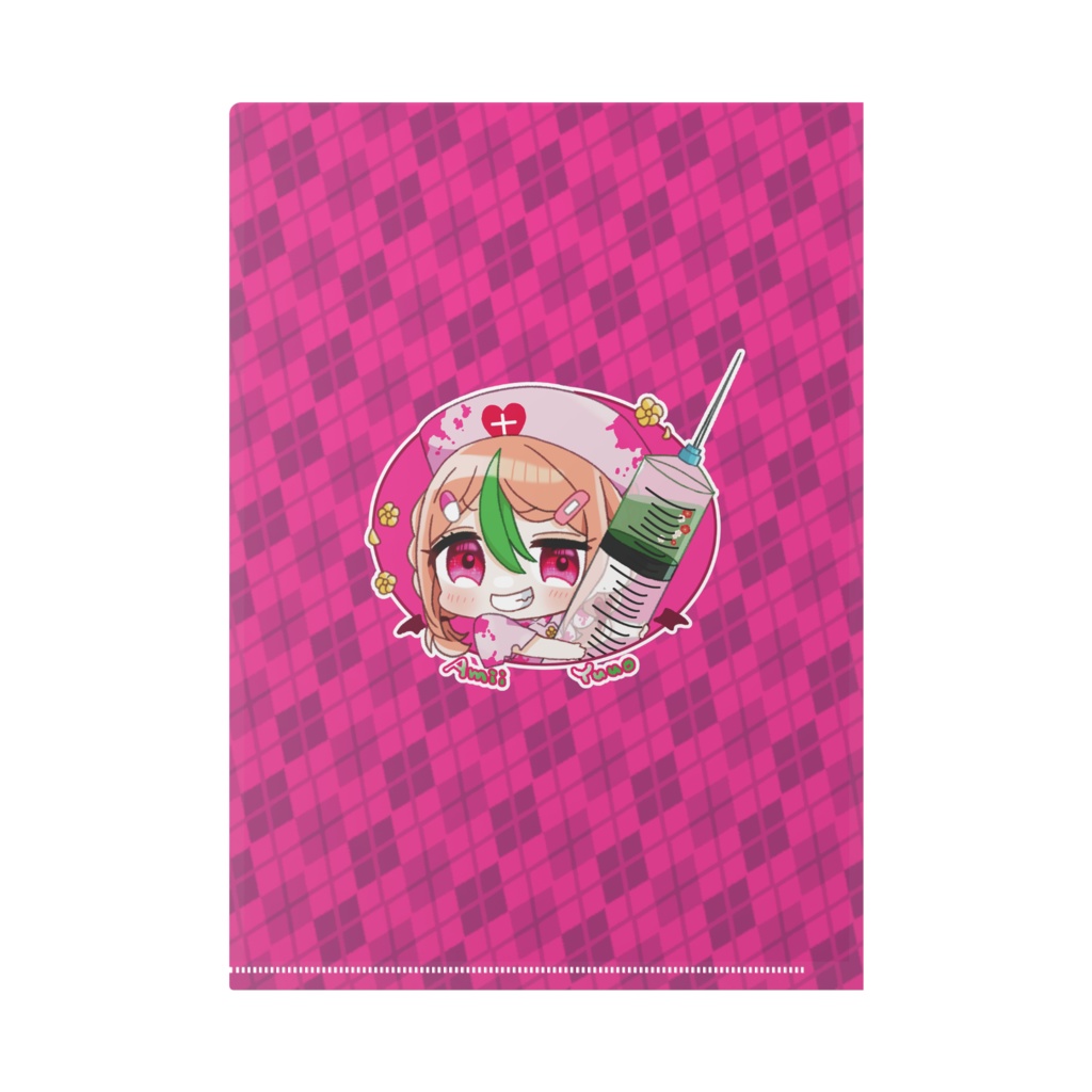 【優尾あみい】クリアファイル(ハロウィンナースあみい)