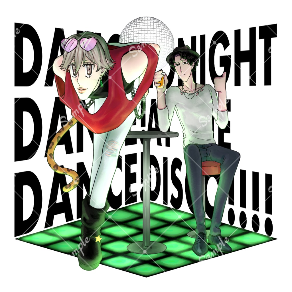 激ホロディスコステッカー