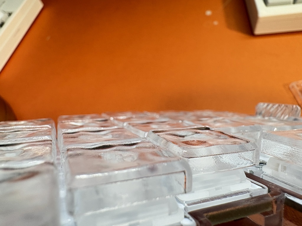 水面キーキャップ(17mm狭ピッチ用)の3Dデータ