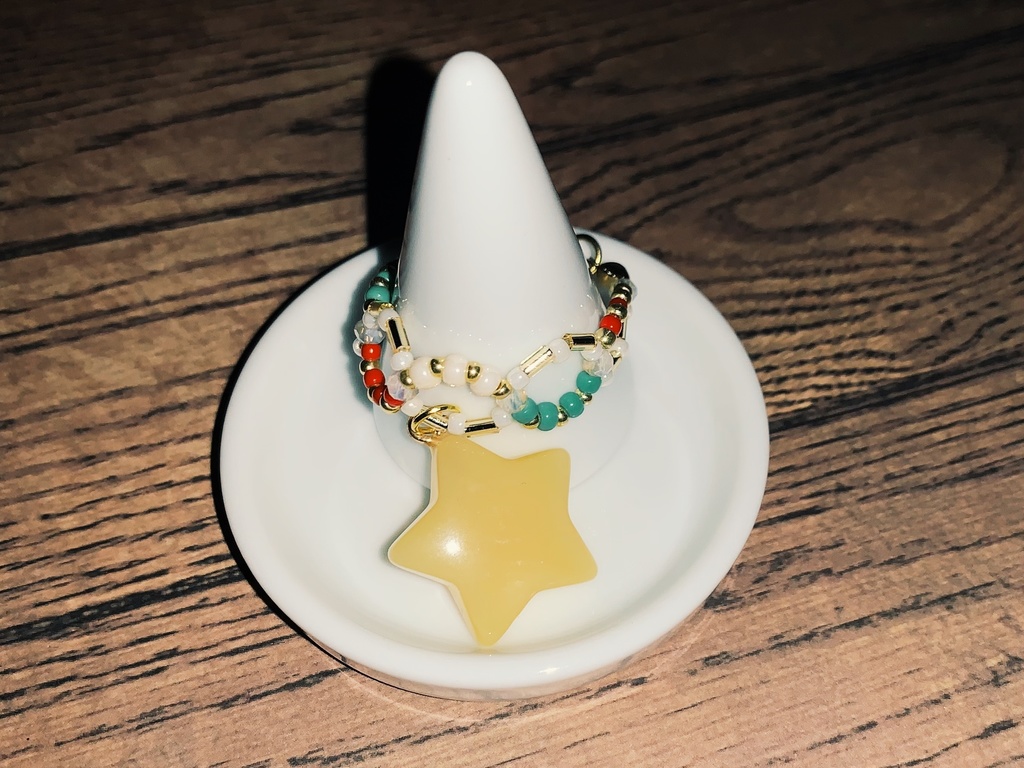 【ぬい用】ネックレス〝おおきい星〟