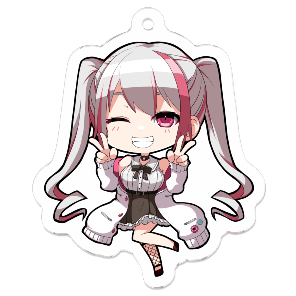クレアハート　アクリルキーホルダーVer3