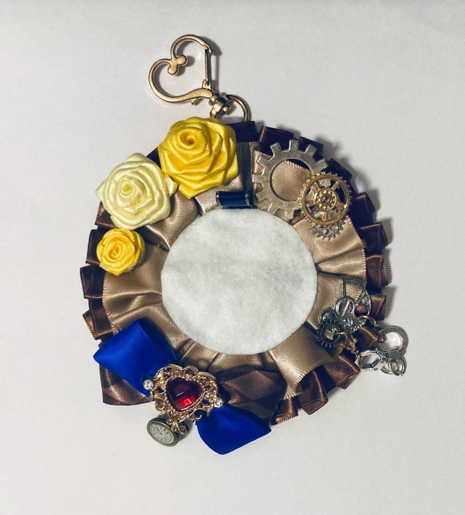 白馬探イメージ　缶バッジロゼット