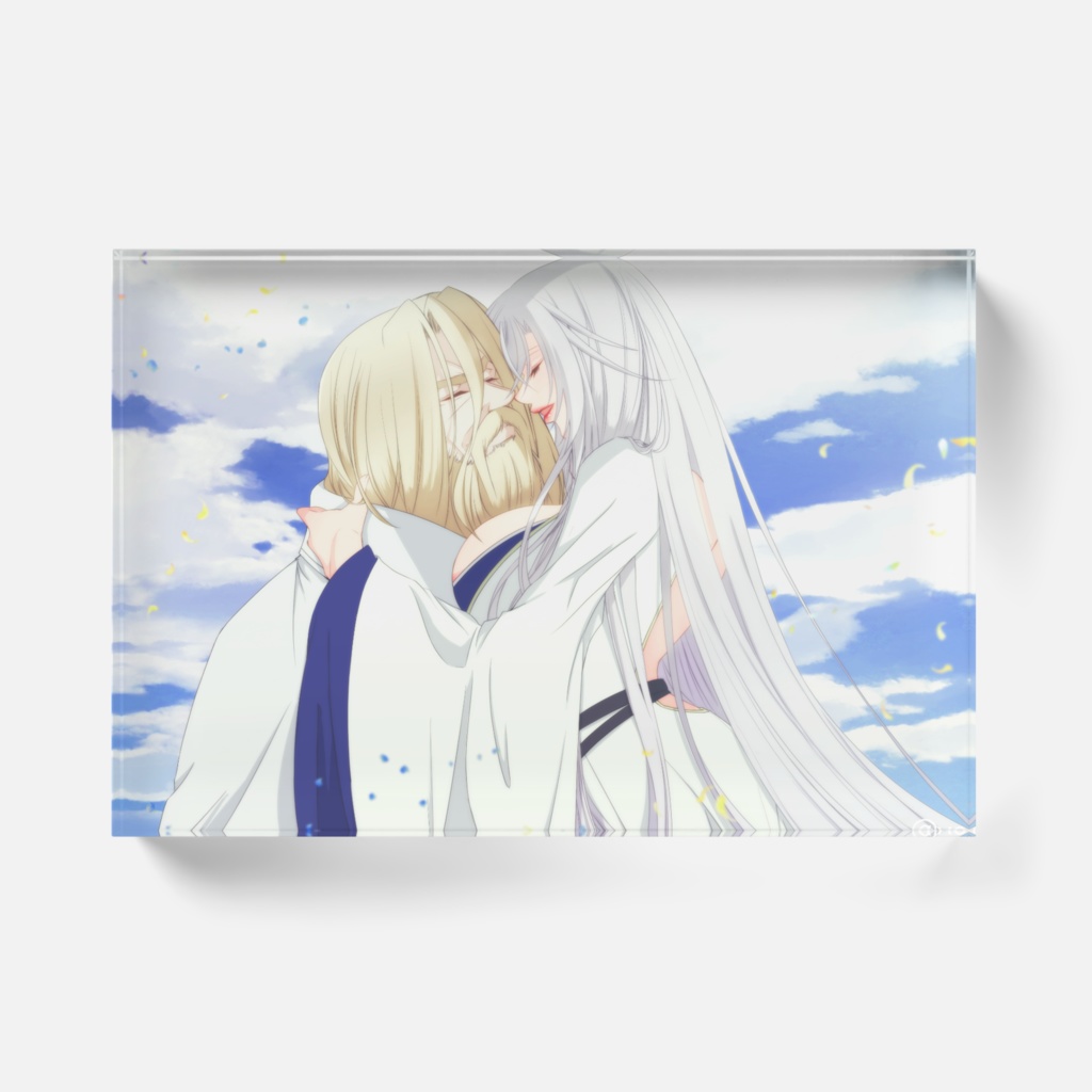 大賢者と紫苑ちゃん(アクリルブロック)