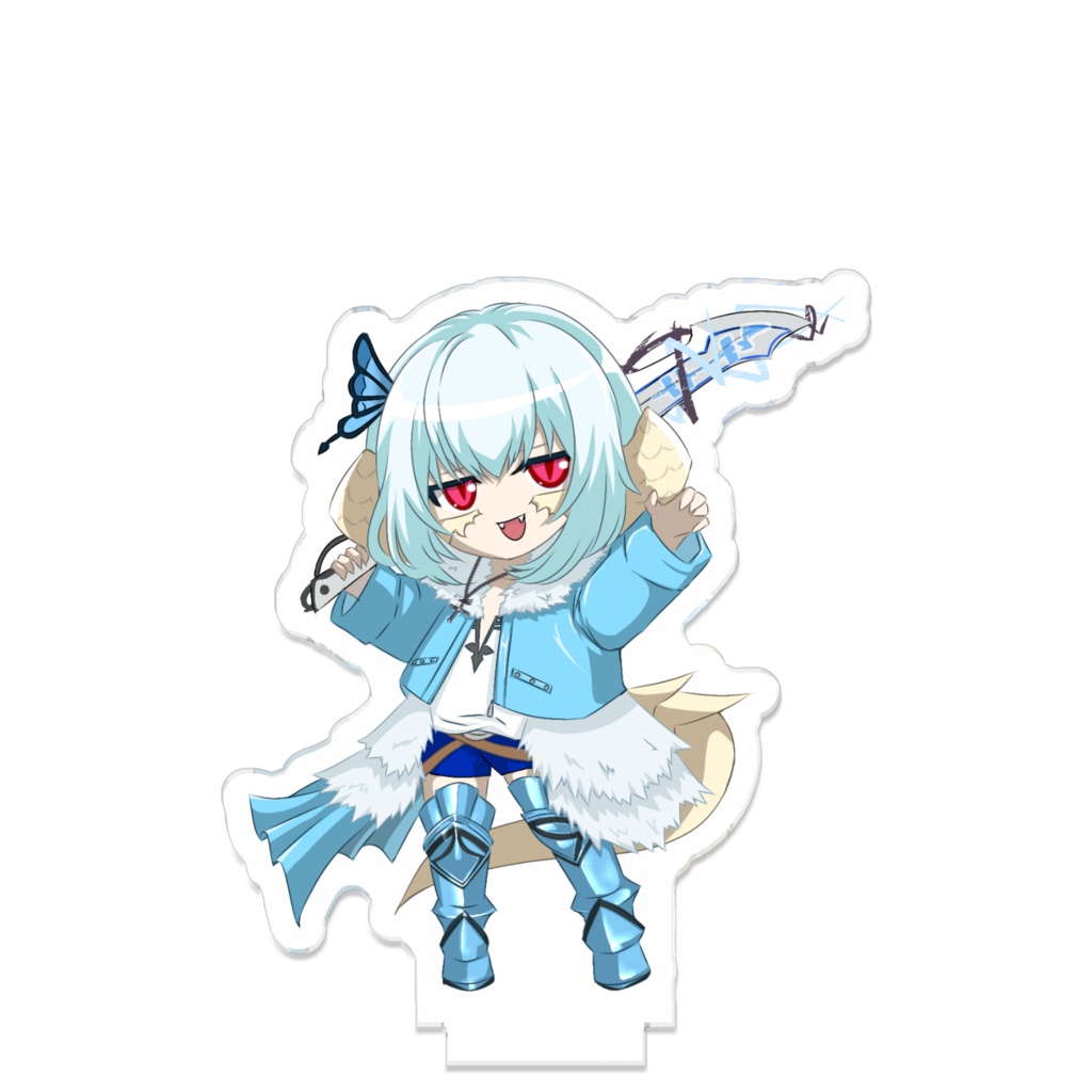 シュウカイコテイつながるアクスタ(いーふぁさん)