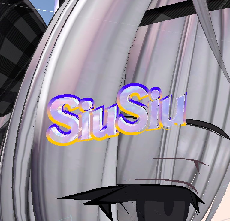 【FREE】SiuSiuちゃん名前ピン