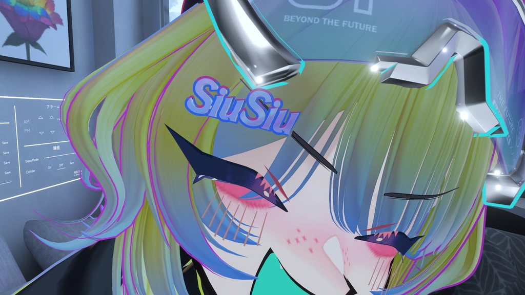 【FREE】SiuSiuちゃん名前ピン