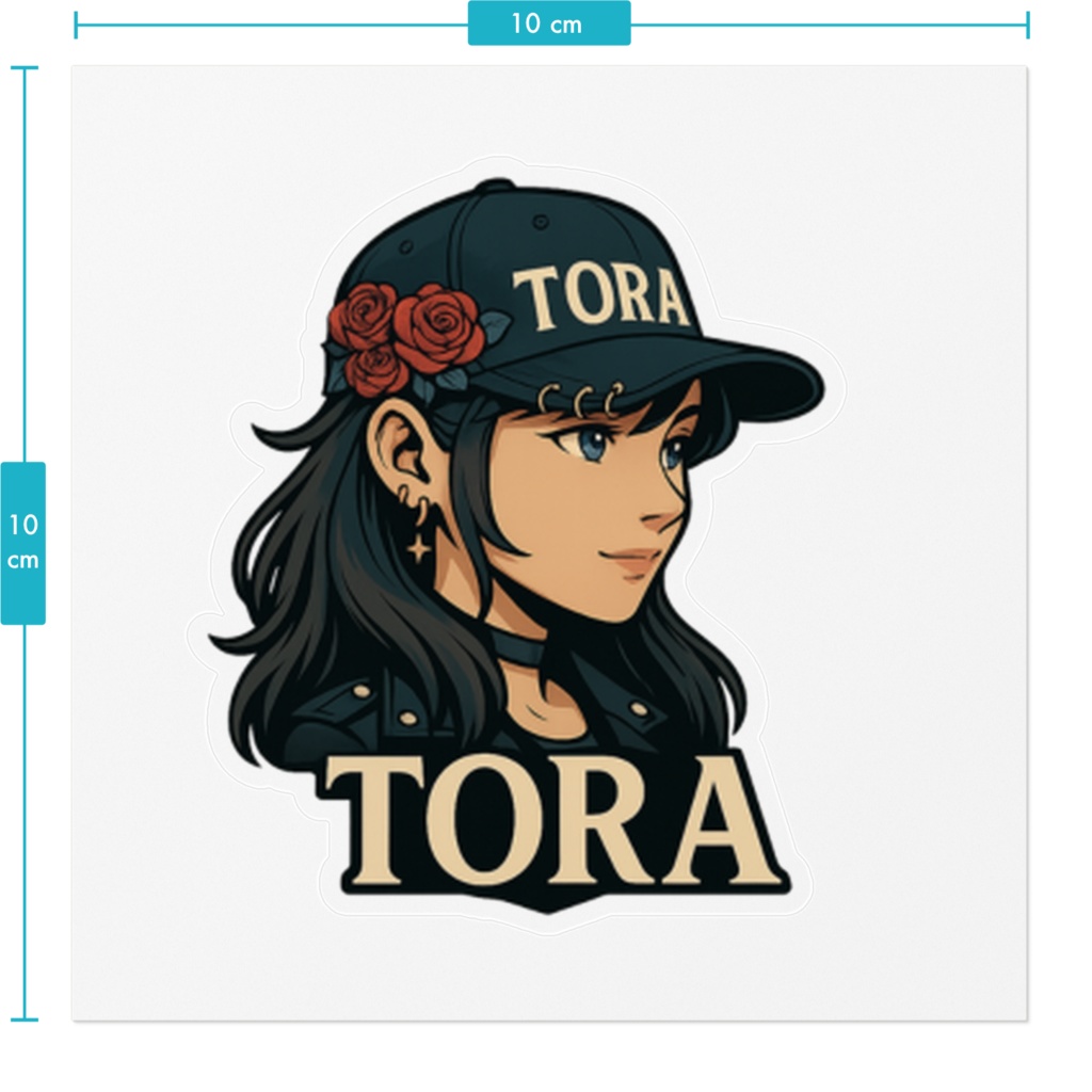 - 私らしく生きていく - スマホステッカー