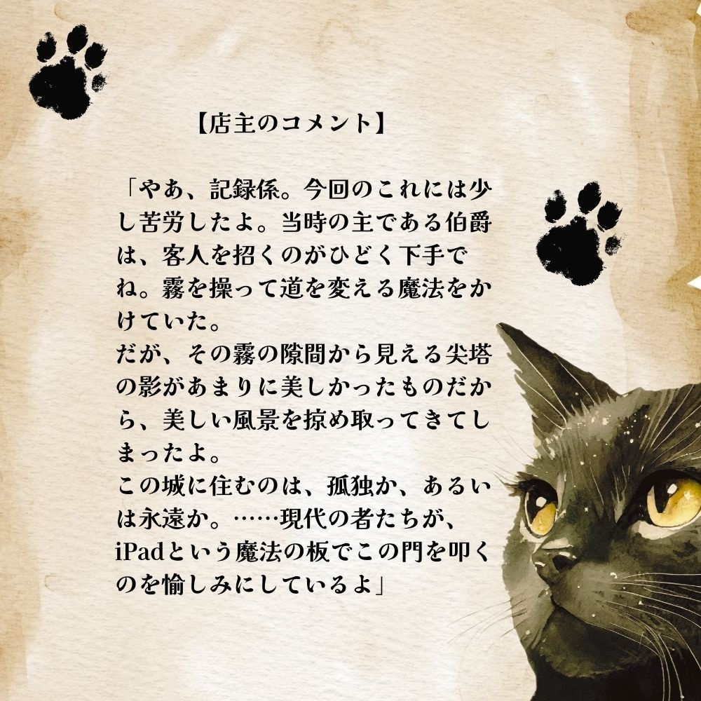 忘却の森に沈む 「いにしえの古城」 背景素材お試しセット