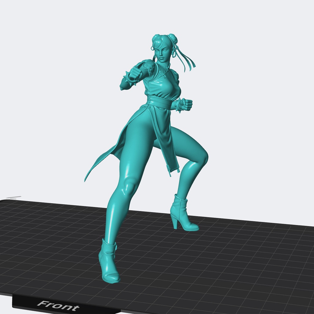 【STL】春麗 バトルダメージ版【STL Data】Chun-Li Battle Damaged Ver