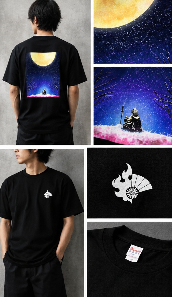 雪月花Tシャツ