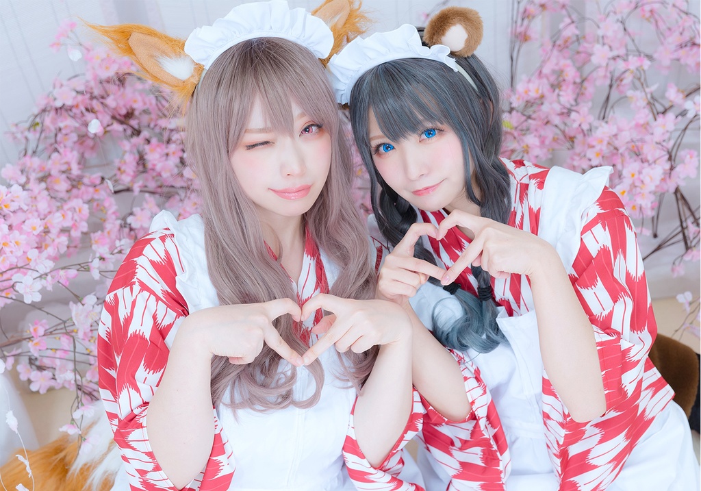 化かし合いカフェ 狐 タヌキ ブロマイド5枚セット ハイパーメガトンラクエン Booth Booth 化かし合いカフェ 狐 タヌキ ブロマイド5枚セット ハイパーメガトンラクエン Booth Booth
