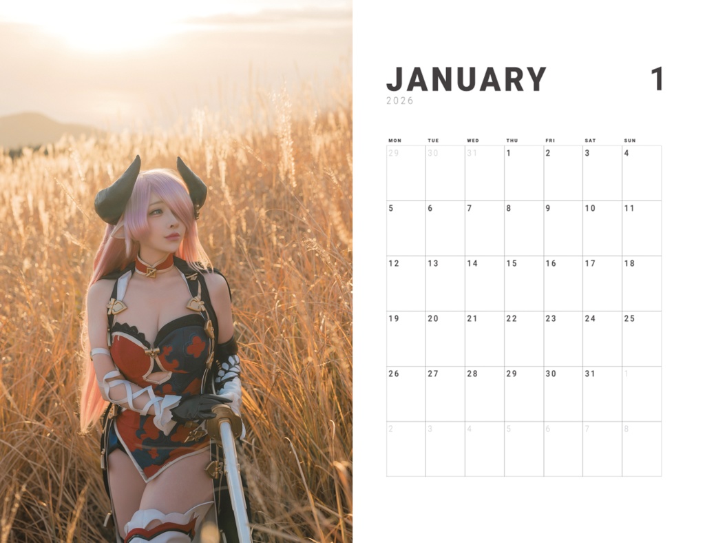 2026年カレンダー