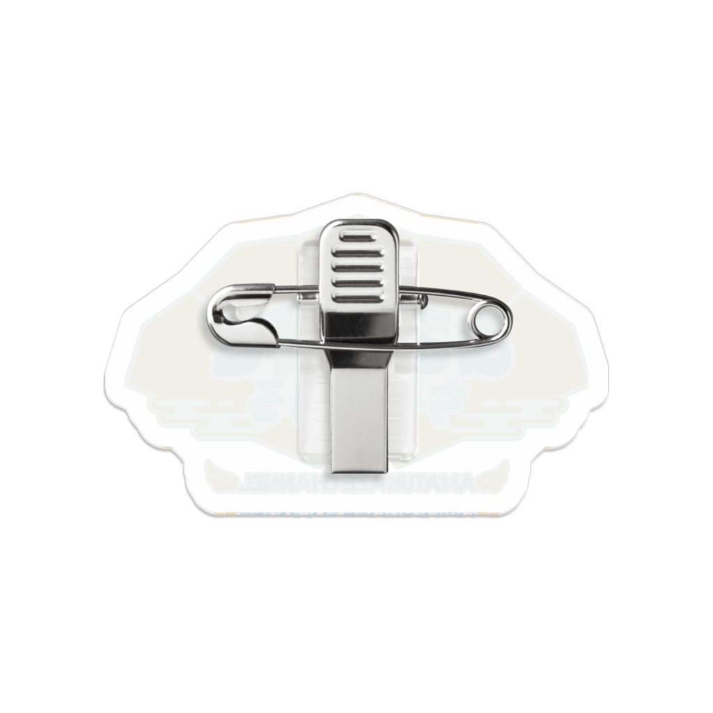 あまつかぜちゃんねるロゴ_アクリルバッジ