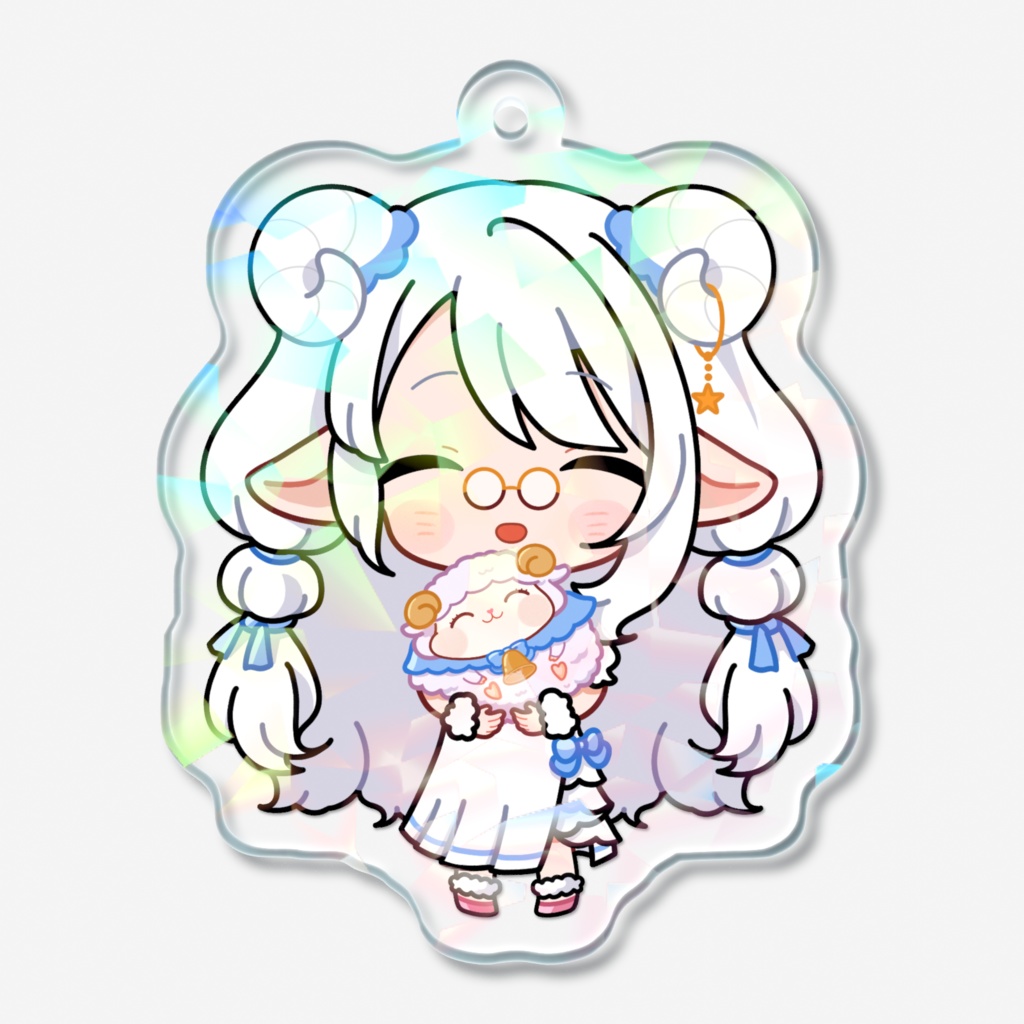 風りん＆おねむりん AKホログラム(5センチ)