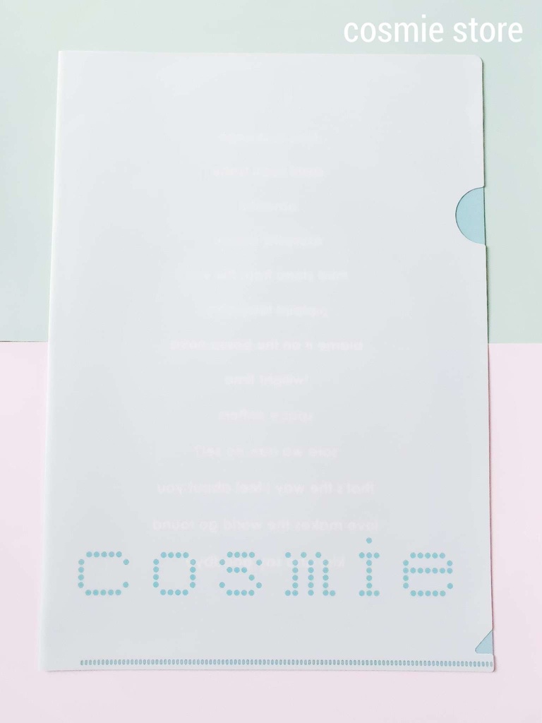【匿名発送】cosmie ファイル