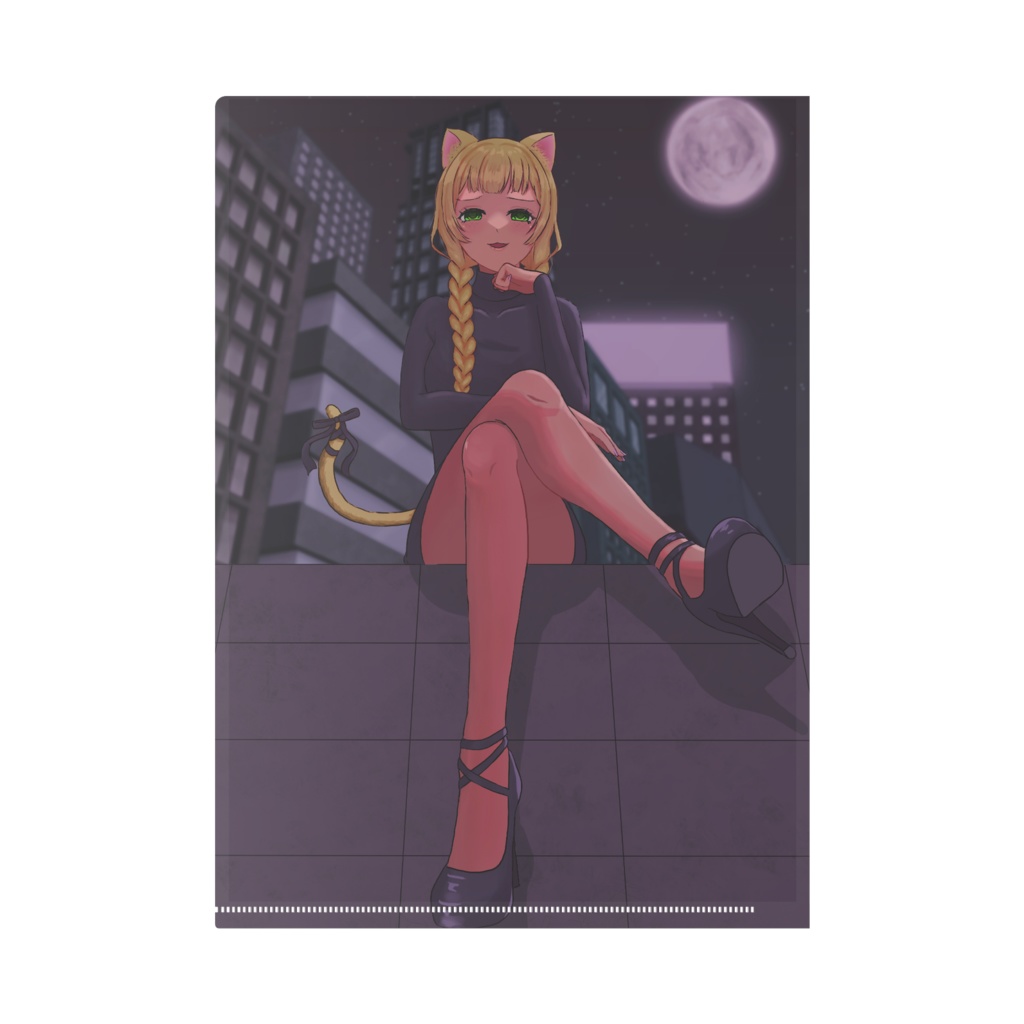 【非公式】ねこゆらちゃんクリアファイル