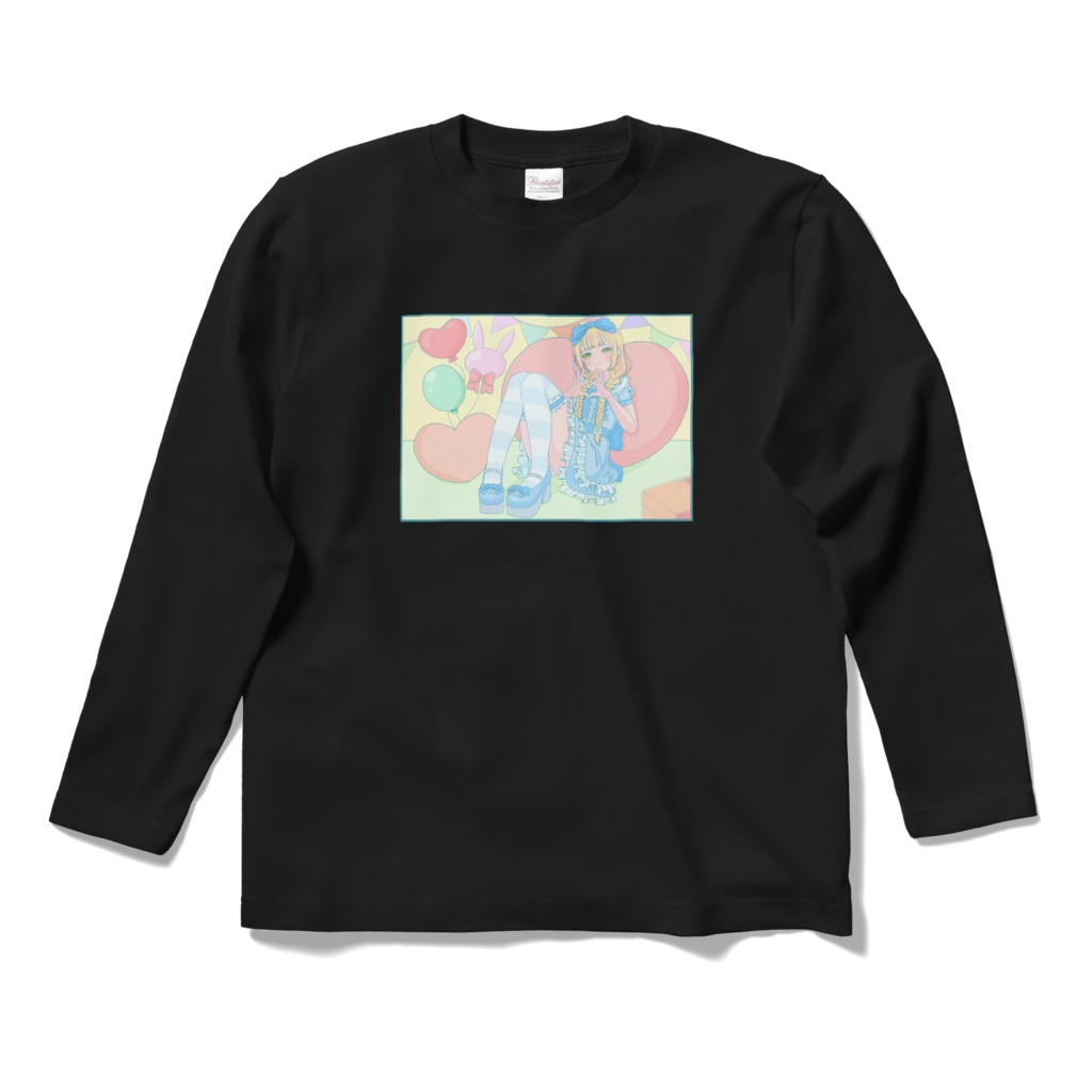 【非公式】アリスゆらちゃん【長袖Tシャツ・黒】