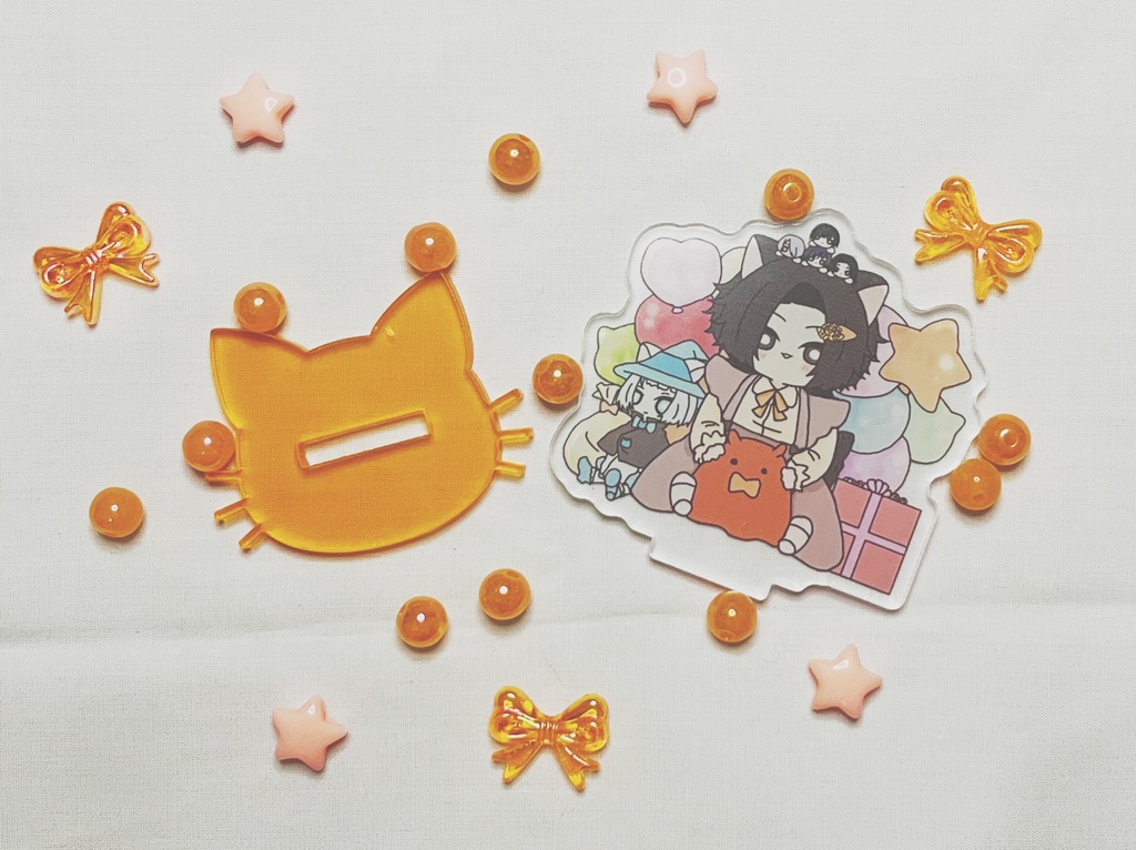 ちの誕生日グッズ〜アクリルスタンド〜