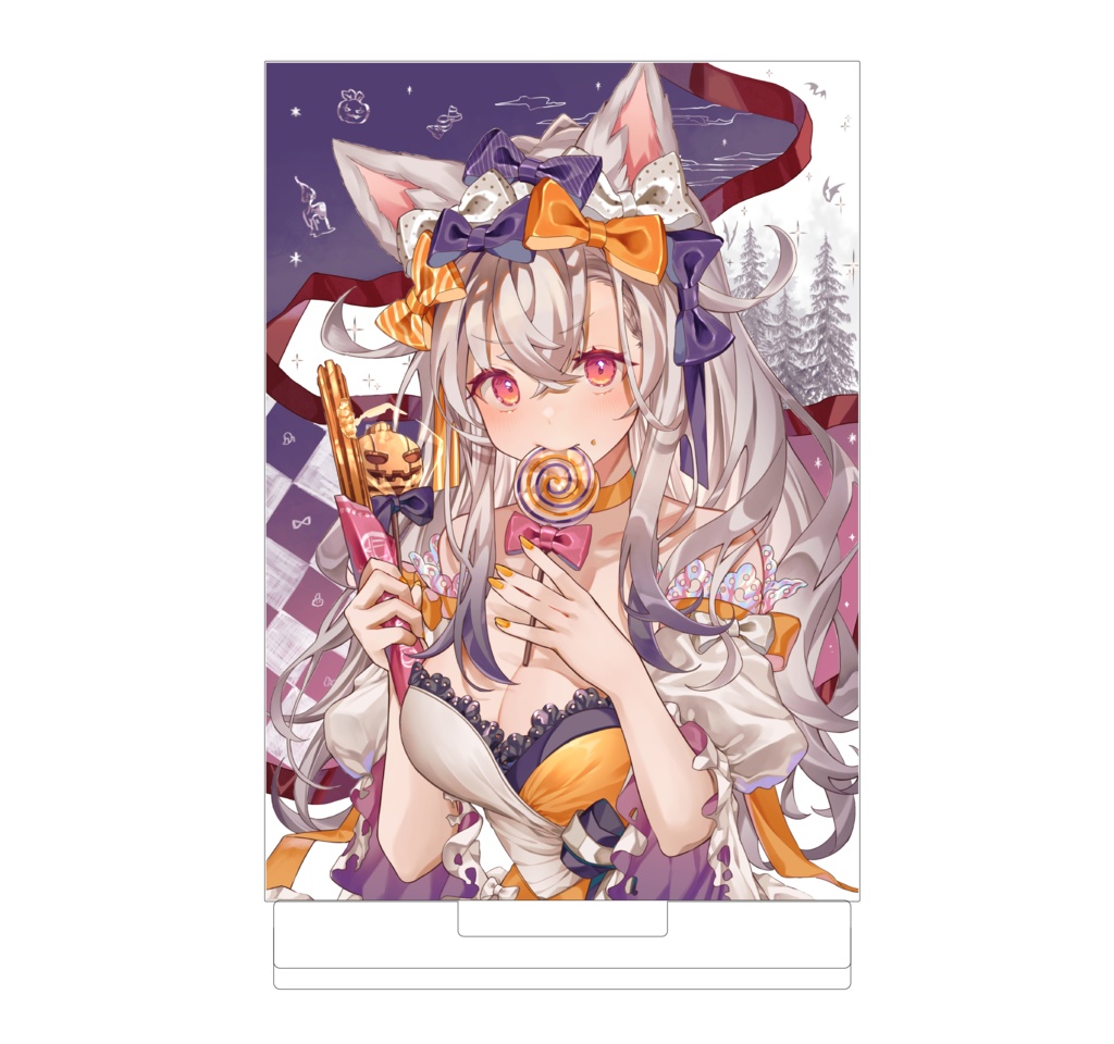 二層アクリルスタンド