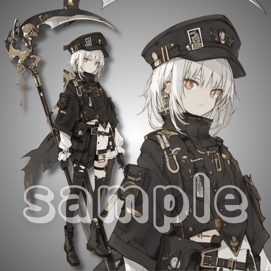 【立ち絵素材】024_死神少年少女