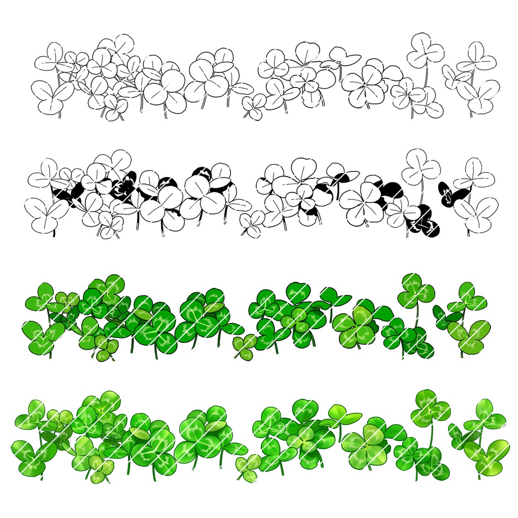 【一部無料】草ブラシセット2【20種植物素材集】