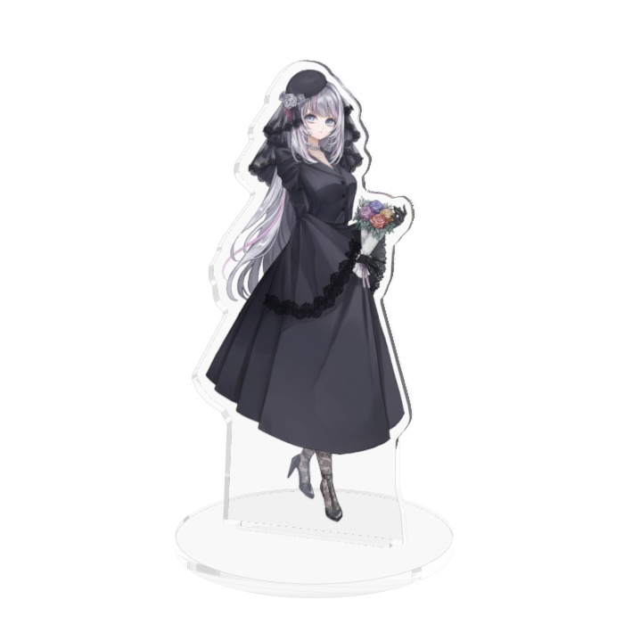 【〜8/16 受注生産】アクリルスタンド《喪服》ウルハシスティー