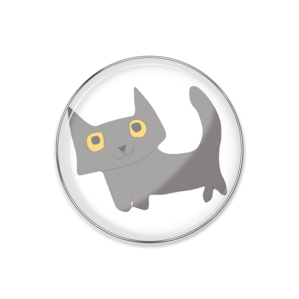 ねこ屋敷ピンバッジ