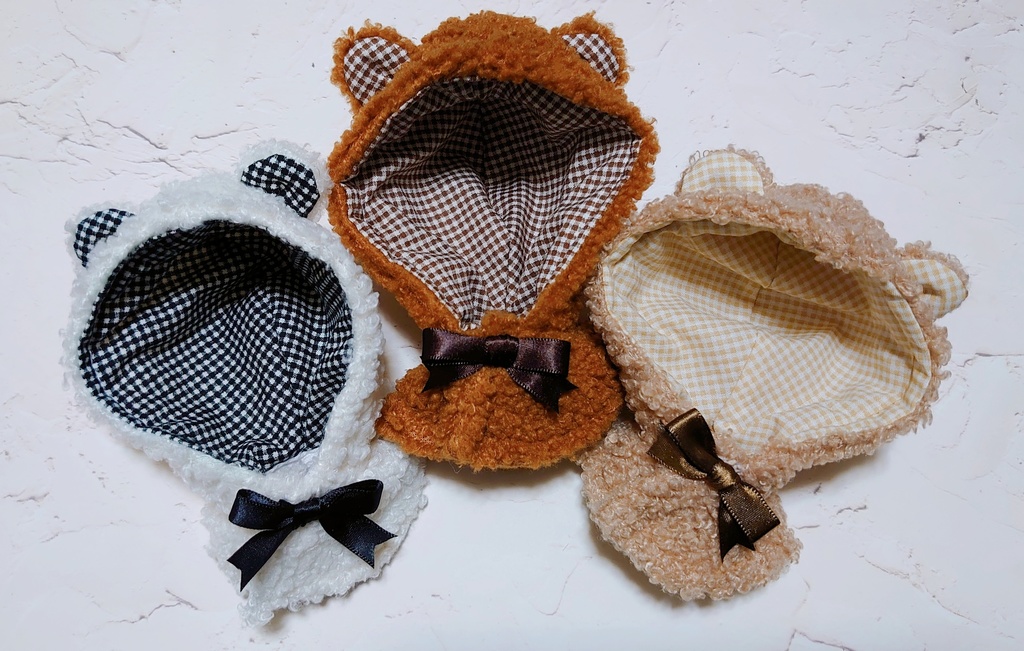 ふわもこクマポンチョ