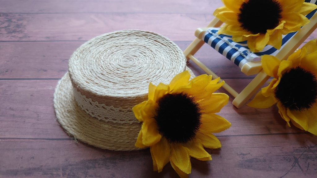 ひまわりカンカン帽