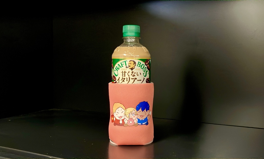 もちもちのRBA ドリンクスリーブ (サーモンピンク)