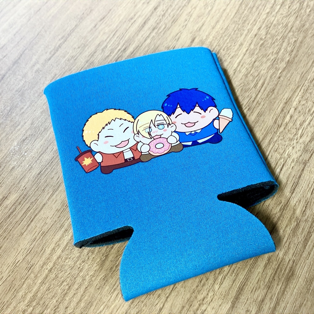 もちもちのRBA ドリンクスリーブ(ターコイズブルー)