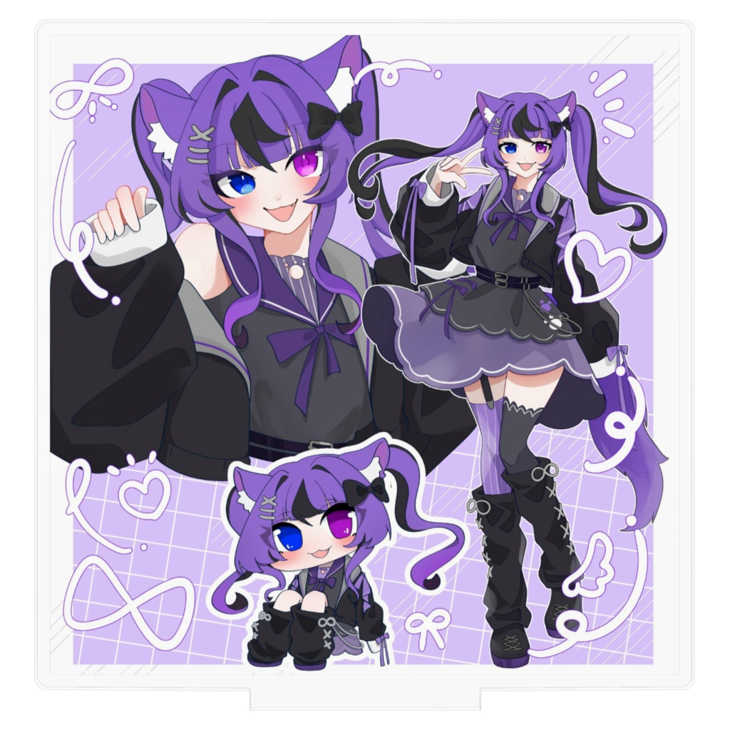 4周年記念アクリルキーホルダー