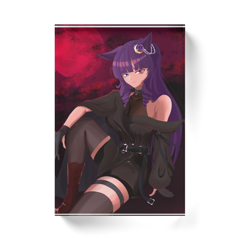 4周年記念アクリルブロック