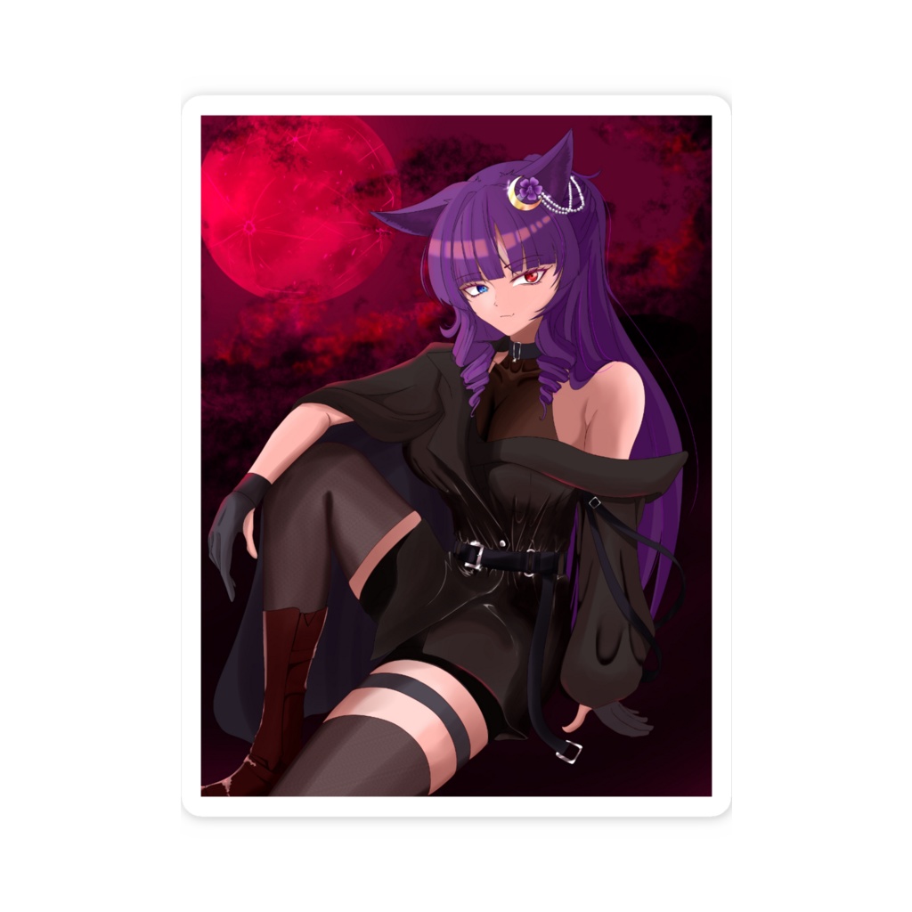 4周年記念ステッカー