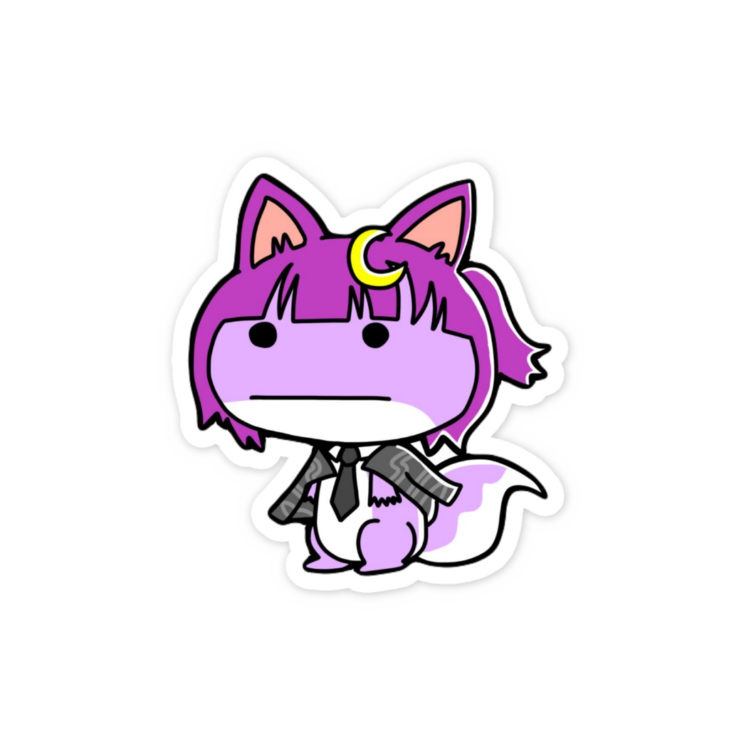 あおいすみれもどきステッカー