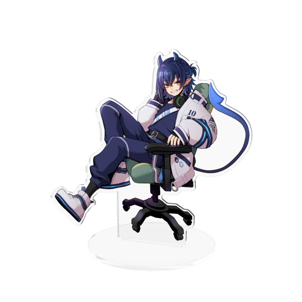 おすわりあくまアクリルスタンド