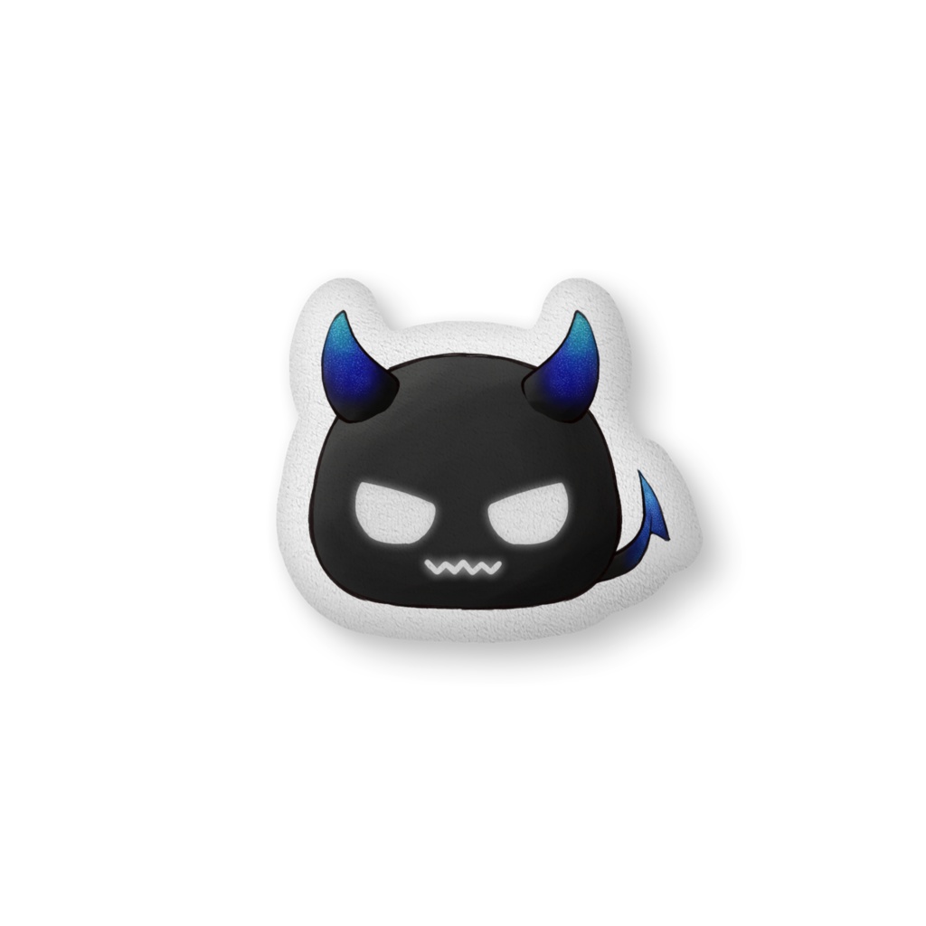 ふかふかおもちあくまクッション