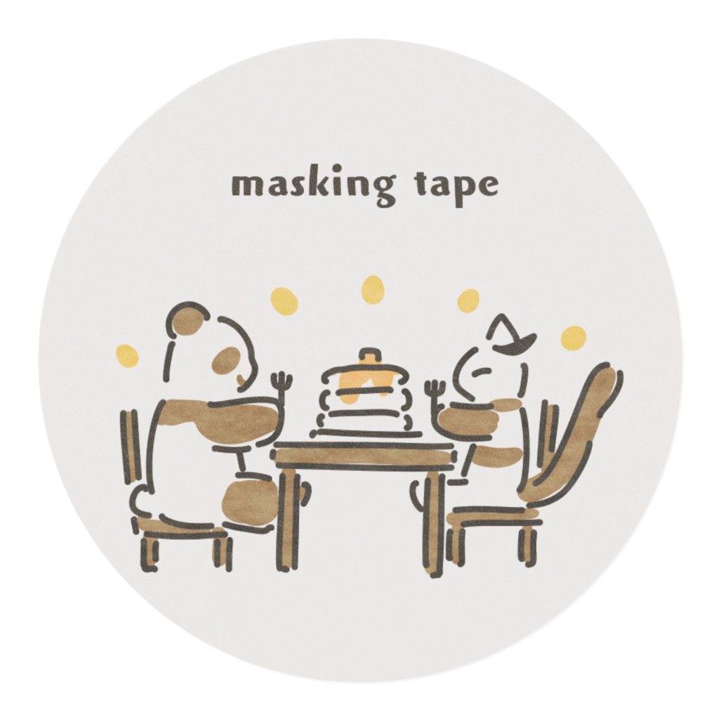 むじねこブラザーズ_マステ