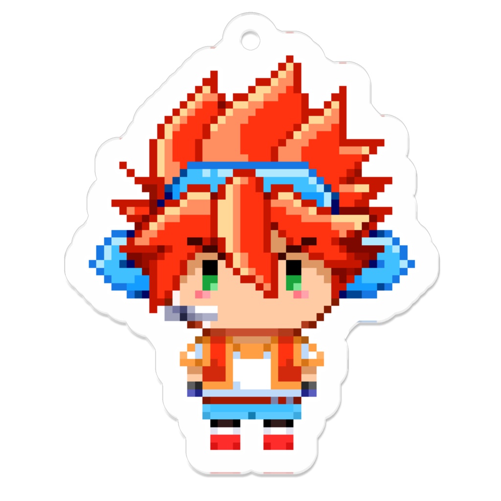 Y！fine！琉太　ドットアクリルキーホルダー