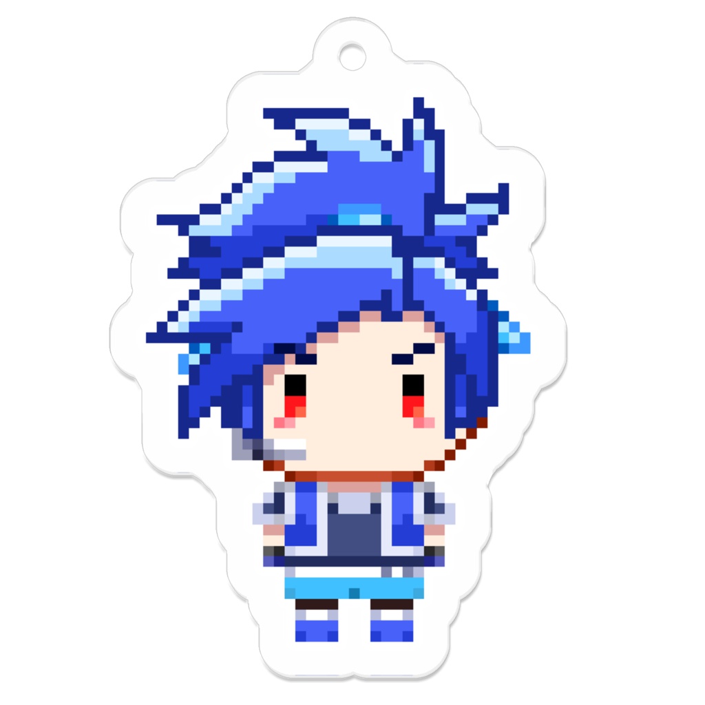 Y！fine！D太　ドットアクリルキーホルダー
